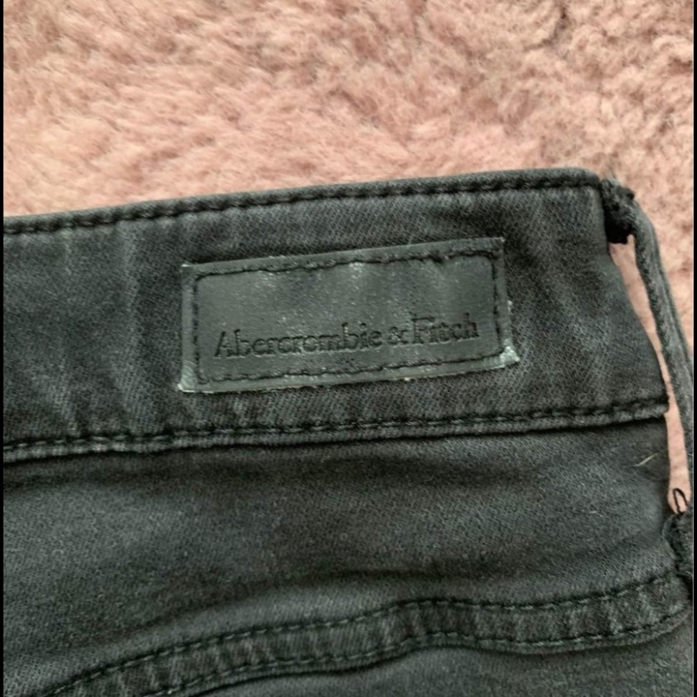 Abercrombie & Fitch Black Skinny Jeans.